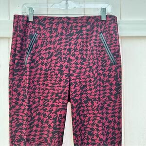 Garnet & Black Gamecocks Chicken Trousers Pants | Chico’s Size 0.5 Ladies size 6